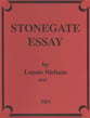 Stonegate Essay Concert Band sheet music cover